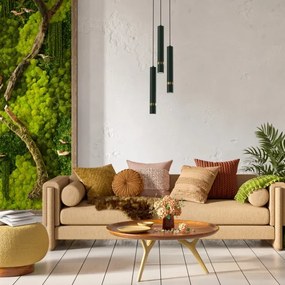 Brilagi - Lampadario a sospensione con filo POKER 3xGU10/25W/230V verde