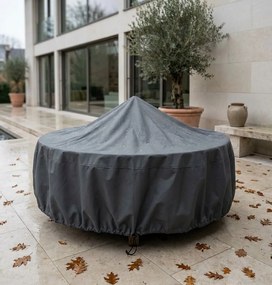 COPERTURA - telo di copertura tavolo rotondo cm diam. 160 x 60 h