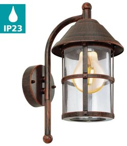 EGLO 90184 - Applique da esterno SAN TELMO 1xE27/60W/230V