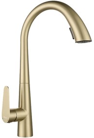 Rubinetto da cucina REA Ross BRUSH GOLD