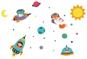 Adesivi murali per bambini Spazio - Ambiance