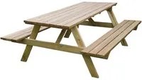 tavolo legno 'pic nic' tavolo cm. 180 x 70 x h.71 6125890nlm