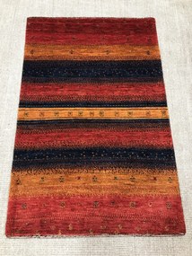 Loribaft Tappeto persiano 130x80 Rosso (Iran) Annodato A Mano