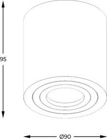 Zuma Line ACGU10-158-N - LED RGBW dimmerabile faretto 1xGU10/6W/230V IP44 bianco + telecomando