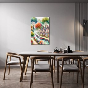 Quadro su tela – Quartiere romantico
