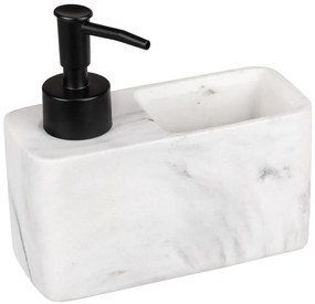 WENKO 54668100 - Dispenser per sapone RESA 14,5x14,3 cm bianco/nero