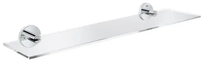 Mensola per bagno Essentials L 53 cm grigio
