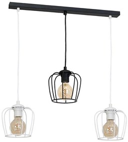 Lampadario a sospensione con filo VINTAGE 3xE27/60W/230V