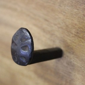 ZORRO - appendiabiti in legno di mogano