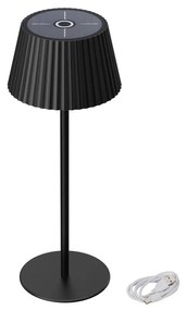 Lampada da Tavolo Solare 2.2W, IP54 CCT Dimmerabile - Nera Colore del corpo Nero