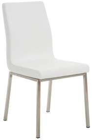 Sedia Da Sala Da Pranzo Colmar İn Acciaio Inox: Eleganza E Comfort İn Un Design Moderno / Weiß
