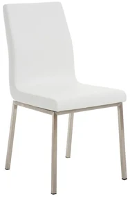 Sedia Da Sala Da Pranzo Colmar İn Acciaio Inox: Eleganza E Comfort İn Un Design Moderno / Weiß