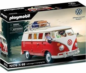 Playset di Veicoli Playmobil 70176 Volkswagen T1 Bus Rosso