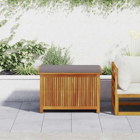 Scatola Cuscini Da Esterno 90x50x60,5 Cm Legno Massello Acacia /