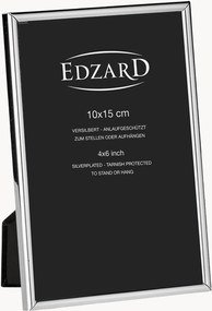 Cornice portafoto argentata Genua