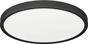 Eglo 901326-LED Plafoniera da bagno FUEVA LED/14,2W/230V Ø 27,8 cm IP44 nero