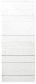 Anta per porta scorrevole Ropes in mdf bianco L 93 x H 212 cm reversibile