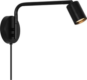 Nordlux - Faretto da parete EXPLORE 1xGU10/5W/230V nero