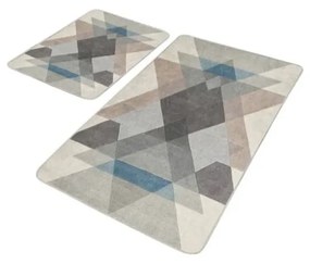 Set di tappetini per il bagno in velluto 2 pz 60x100 cm – Mila Home