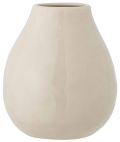 Vaso in gres dipinto a mano color crema (altezza 17 cm) Taza - Bloomingville