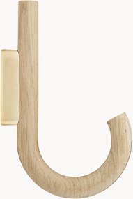 Gancio da parete in legno di quercia Umbrella, in diverse dimensioni