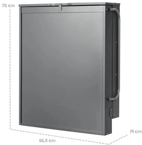 Fasciatoio sospeso antracite Roba style - Roba