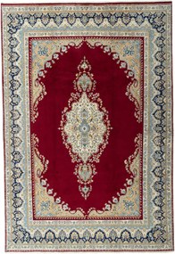 Kerman Tappeto persiano 390 x 270 Rosso (Iran) Annodato A Mano