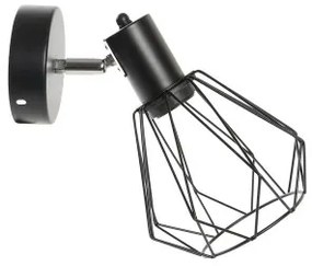 Lampada da Parete DKD Home Decor Nero Metallo 50 W 220 V Città 15 x 20 x 22 cm