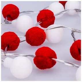 Solight 1V292 - Catena luminosa natalizia a LED 20xLED/2xAA 1,8 m bianco caldo