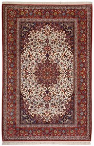 Isfahan Tappeto persiano 200x310 Beige (Iran) Annodato A Mano