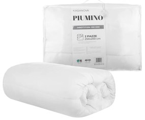 Piumino matrimoniale in microfibra 200 gr/mq