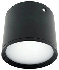 Faretto LED/5W/230V 3000/4000/6400K Ø 7,5 cm nero