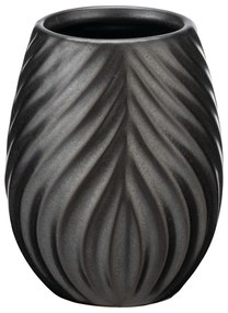 Tazza in ceramica antracite per spazzolini da denti Idro - Wenko