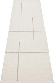Passatoia da interno/esterno grigio chiaro/color crema 70x270 cm Fred Linen – Pappelina