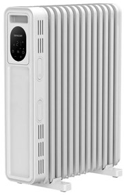 Sencor - Radiatore ad olio con 13 elementi 1000/2500W/230V bianco + telecomando