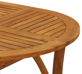 Tavolo da giardino 200x90x75 cm legno massello di acacia