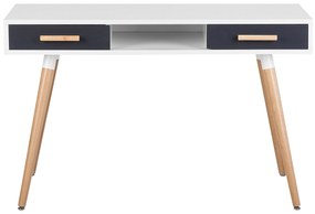Set di mobili da ufficio bianco e grigio scuro ESCALANTE/FRISCO Beliani