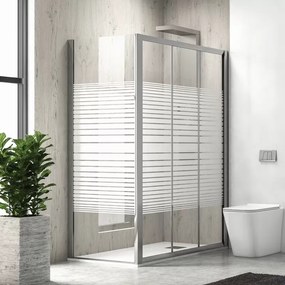 Box doccia 70x130 altezza 180 cm apertura scorrimento KP3000S - KAMALU
