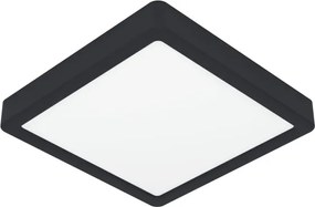 Eglo 901303-LED Plafoniera FUEVA LED/10,5W/230V 2700/4000/6500K 22x22cm nero