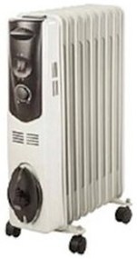 Radiatore a Olio (11 elementi) S&P SAHARA 2503 Bianco 2500 W