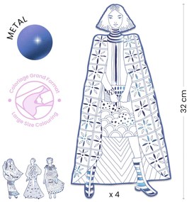 Disegni da colorare per piccoli stilisti - Laura & amiche