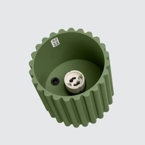 Sollux  SL.1794 - Faretto AURA 1xGU10/10W/230V 10 cm verde