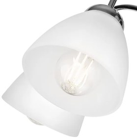 Lampadario a plafone MIRANDA 5xE27/60W/230V cromo lucido
