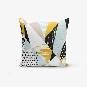 Federa in misto cotone Liandnse Modern Geometric Sekiller, 45 x 45 cm - Minimalist Cushion Covers