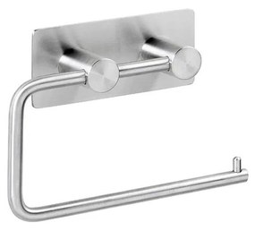 Porta carta 14,5x10 cm, acciaio inox/argento