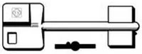 5pz chiavi doppia mappa yale 5ya4 - 5ya4 fer370455