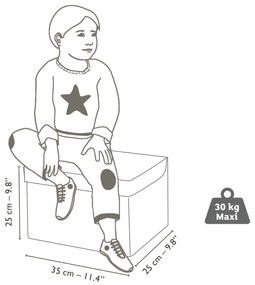 Scatola per riporre i giocattoli - circuito stradale