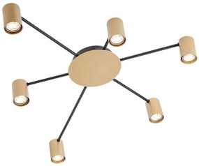Redo 01-4051 - Faretto NOA 6xGU10/10W/230V oro