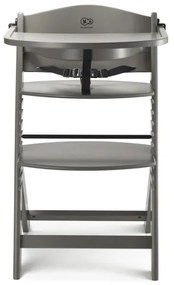 KINDERKRAFT - Sedia da pranzo per bambini ENOCK grigia