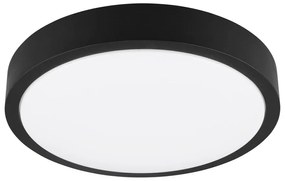 Apparecchio a soffitto LED nero ø 40 cm Iseo - Trio